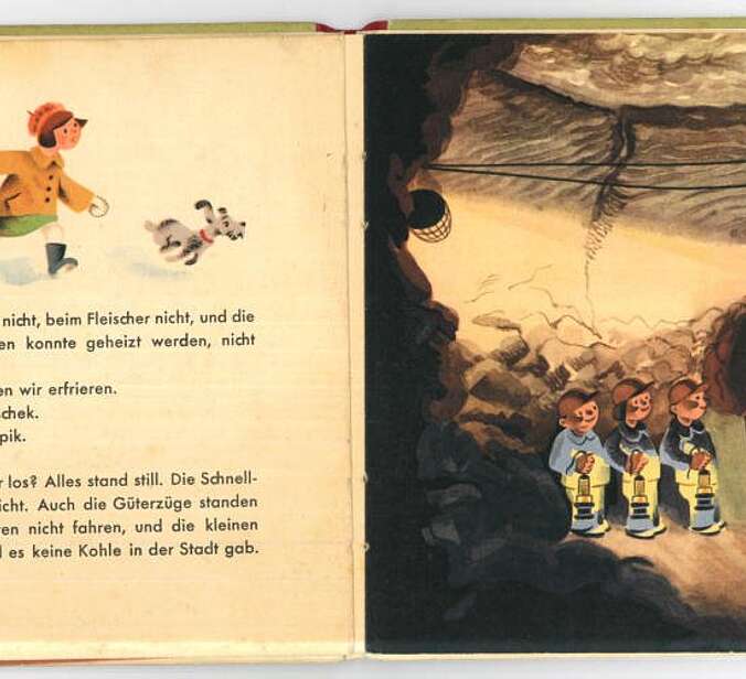 Eine Seite aus "Als sich die Kohle ärgerte"